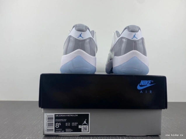 Rep Air Cement AV2187-140 Jordan 11 Grey Low 0707